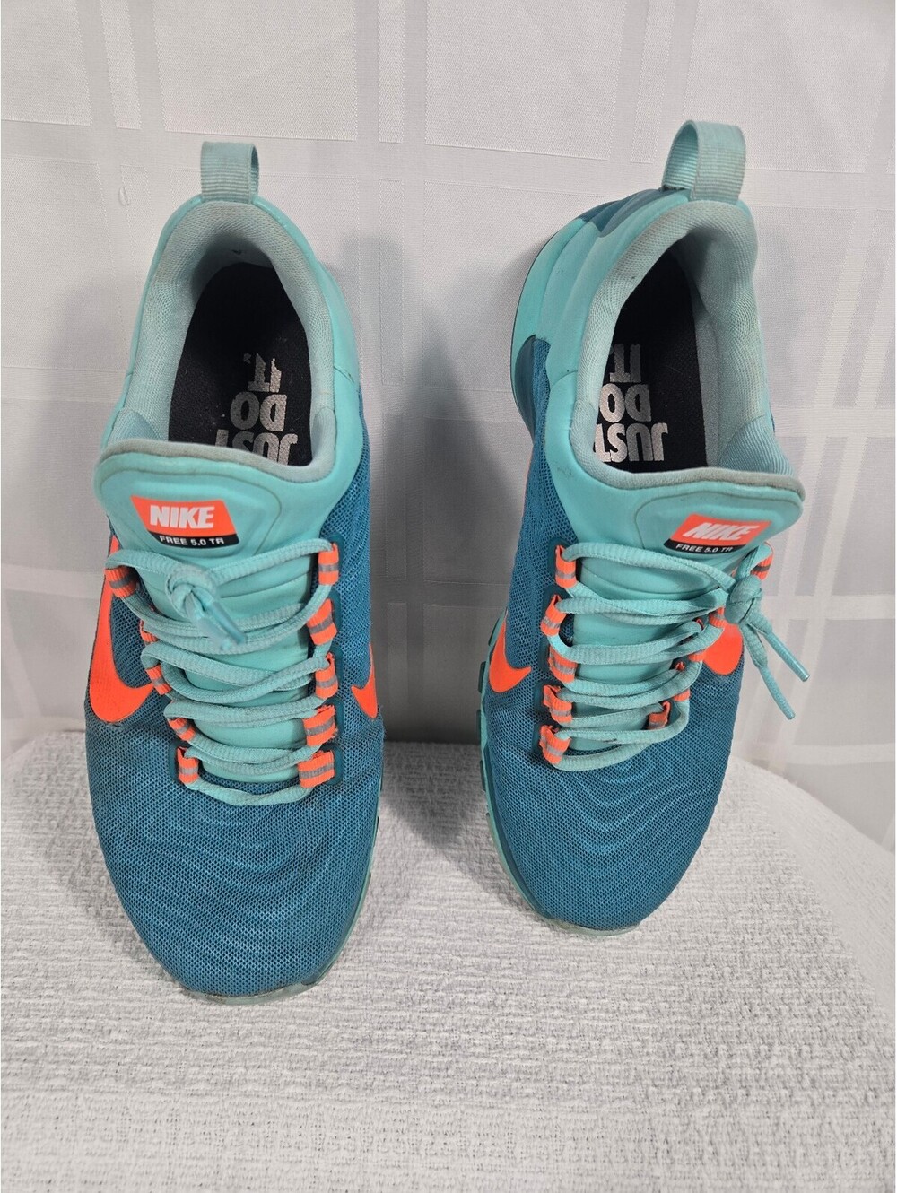 Nike Free 5.0 TR Fit 5 Hyper Jade Bright Crimson Women's 9.5
